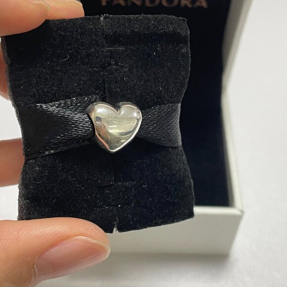 Pandora Queen Heart Sterling Silver Charm | Charm for  Pandora PRINCESS CLUB Charm Heart Bead charm